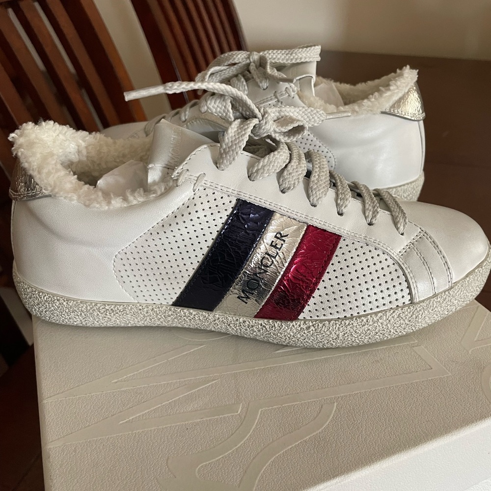 Moncler® Ryegrass Leather Sneaker